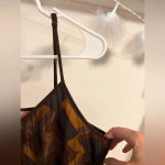 Fossil FINAL
PRICE  Brown Mesh Geometric Printed Dress Photo 3