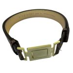Nine West Synthetic Leather Belt Adjustable gold tone buckle size M/L Photo 1