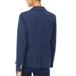 J.Crew  Cotton-Blend Two-Button Blazer Navy‎ Blue Suit Jacket NWT Size 4 Photo 1