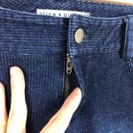 Alice + Olivia Skinny Zip Ankle Dark Wash Jeans 0 Photo 3