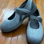 NWT Ped Lite Rose gray Y2K trendy fabric Mary Jane shoes size 9W preppy academia Photo 10