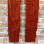 Vince 5 Pocket Skinny Jeans Rust Orange Size 24 Photo 2