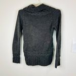 Pink Rose Women’s Cable Knit Cardigan Sweater, Dark Gray, Size Small Cozy Winter Photo 3