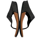 FitFlop Sandals Women’s Size 7 Banda Glitz Black Rhinestone Thong Slip On Shoes Photo 2