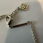 Kendra Scott Kiri Teardrop Pendant Necklace Ivory Mother of Pearl and Gold Photo 4