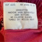 Cherokee VINTAGE Pink High Waist Mom Pants Made in the USA 100% Cotton Size 10P Photo 5