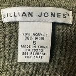 JILLIAN JONES Olive Green Wool Blend Turtleneck Sweater Dress Womens Size S Photo 5