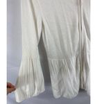 H by Halston Bell Sleeve Sweater Cardigan Full Zip Small Photo 3