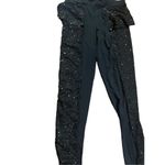 Weissman adult women’s dance performance theater sequin pants size med Black Photo 9