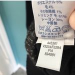 Lands' End Lands’ End Zip Front Cardigan Sweater Black Tweed Look Medium 10 12 Photo 5