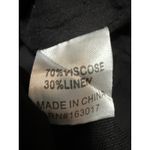 Princess Polly  Black Short Sleeve Square Neck Back Zip Mini A Line Dress Size 4 Photo 3