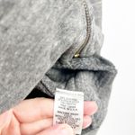 Aviator Nation  Womens Lounge Gray Heathered Zip Up Hoodie Rainbow Logo XS Photo 4