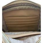 Michael Kors -SMALL CROSSBODY BAG Gorgeous crossbody bag, tan color bag with gold hardware, zip top closure, inside has an open pocket and card slots, no call outs, excellent condition Measures: 7x5x2 inches Photo 10