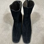Aquatalia Suede Back Zip Wedge Short Boots Size 10 Photo 4