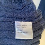 Anthropologie Saturday Sunday by navy ribbed cross back midi dress Size XS Photo 8