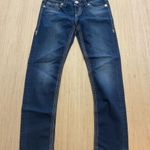 SEVEN 7 Low Rise Medium Wash Distressed Blue Denim Skinny Jeans Women's Size 28 Photo 0