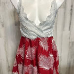 Summer romper Red Size L Photo 0