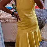 ASOS Yellow Tiered Open Back Maxi Dress  Photo 0