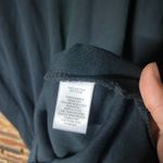 Quacker Factory NWT  Black Braided Sparkle 3/4 Sleeve T-Shirt Women's Size 3X Photo 4