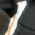 Lululemon  charcoal gray mesh side crop leggings women’s size 2‎ workout pants Photo 4