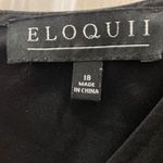 Eloquii  Black Wide Leg Jumpsuit Photo 2