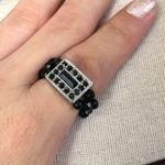Stretchy Rhinestone Ring
Good condition Photo 1