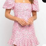 Petal and Pup  pink floral mini dress  Photo 1