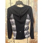 Athleta  Women's long Sleeve Black Swim Top Rashguard Medium Photo 1