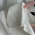 Allegra K NWT 💯  Classic White Shirt button up blouse size M Photo 4