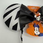 Disney  Minnie Mouse Ears Halloween Black White Mummy Wrapped Headband Vacation Photo 5