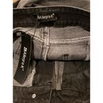 Allegra K  retro Flared Stretch High Rise Dark Wash black Denim Jeans Large NWT Photo 9