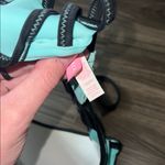 Victoria's Secret  Aqua and Black Bikini Top Photo 3