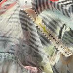 Uncle Frank NWT  Black White Striped Floral Dress Sz S Photo 7