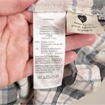 Madewell  Lucie Elbow-Sleeve Smocked Mini Dress Large Women’s Lebaum Plaid ND174 Photo 7