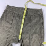 Aerie  Groove On Rib Velour Flare Pant Nomad Green Photo 7