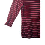 Ralph Lauren Lauren Womens Top Size M Petite Burgundy Pullover Velvet Holiday Photo 4