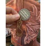 MIA WOMENS‎   COWBOY METALLIC PINK BOOTS SIZE 7.5 Embroidered Western Festival Photo 5