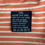 Ralph Lauren Shirt Coral White Striped Western Button Down Long Sleeve Size 10 Photo 7