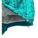 IRO  NWT ESTA Tweed Cotton Blend Shorts Size 44 Lined 38" Waist Cotton Green $345 Photo 6