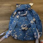 NWT Cath Kidston foldaway backpack in daisies and buttercups Rivera blue Photo 5
