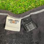 Y2K Harley Davidson studded tie dye black blue pink punk grunge tank top size XL Photo 2