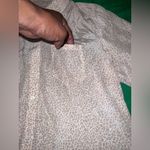 Rails  Kate 100% Silk Animal Print Patterned Button-Down Shirt size Large- Flaw Photo 5