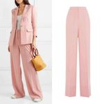 Elizabeth and James  Pink Harmon Wide Leg Trouser Pants Size 6 Photo 2