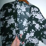 Spiritual Gangster  Floral Kimono OS in Black White Gray Photo 4