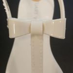Stuart Weitzman 💕💕 Mellie Bow Jelly Sandal ~ White 7 New Without Box Photo 8