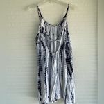 We The Free Linen Blue Tie Dye Dress Photo 2
