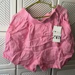 Zara Women's Pink Shorts Size M Photo 1