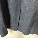 ESCADA Women’s Blue Denim Bodycon Suspender Dress Size 42 US 12 Y2K Photo 7