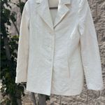 Ann Taylor Elegant White Women's Blazer 6 Photo 4