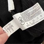 Jessica Simpson Shirt Dress Textured Knit Side Slits Short Sleeve Black XXL Photo 4